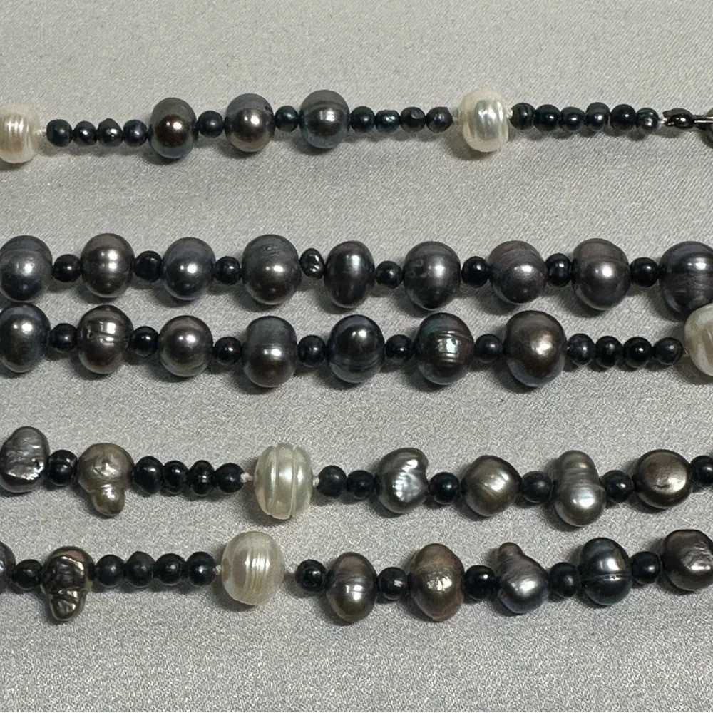 Handmade Genuine Pearl Rosary - Picture 5 of 14